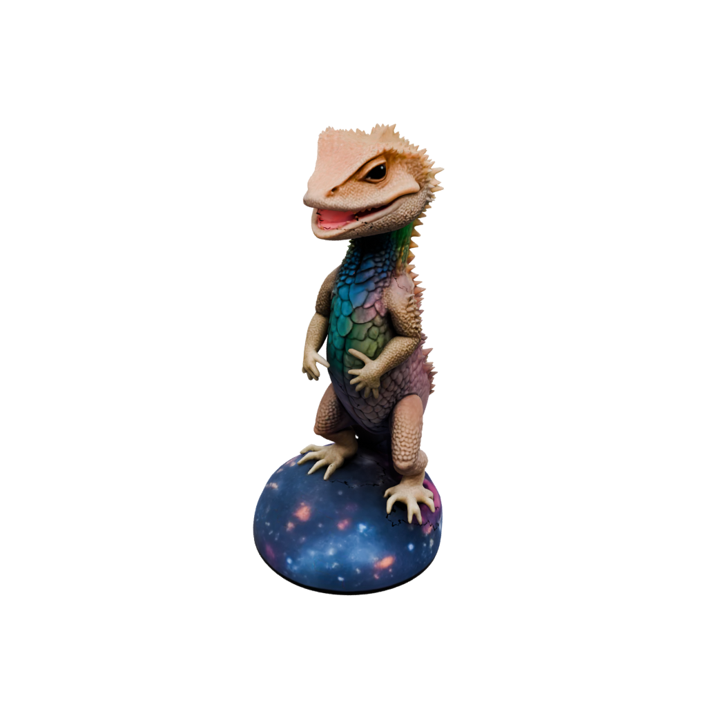 Galaxy Kawaii Flexi Bearded Dragon