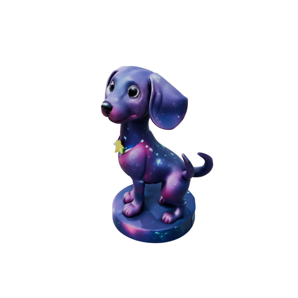 Galaxy Kawaii Flexi Dachshund Dog