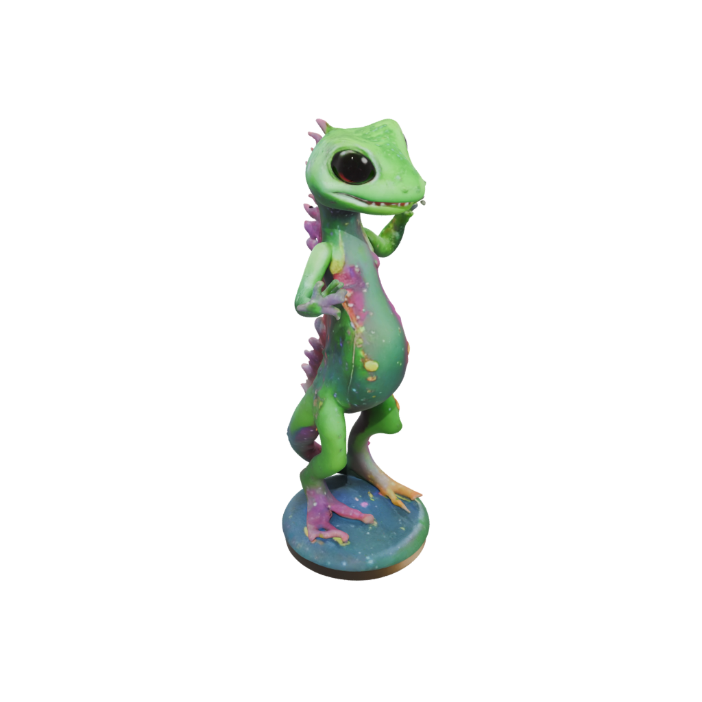 Galaxy Kawaii Flexi Gecko