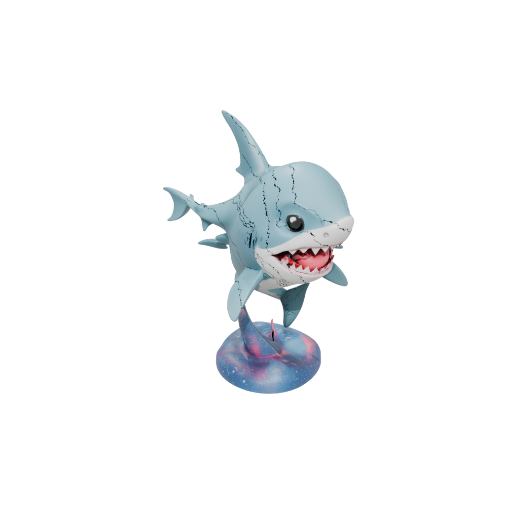 Galaxy Kawaii Flexi Great White Shark