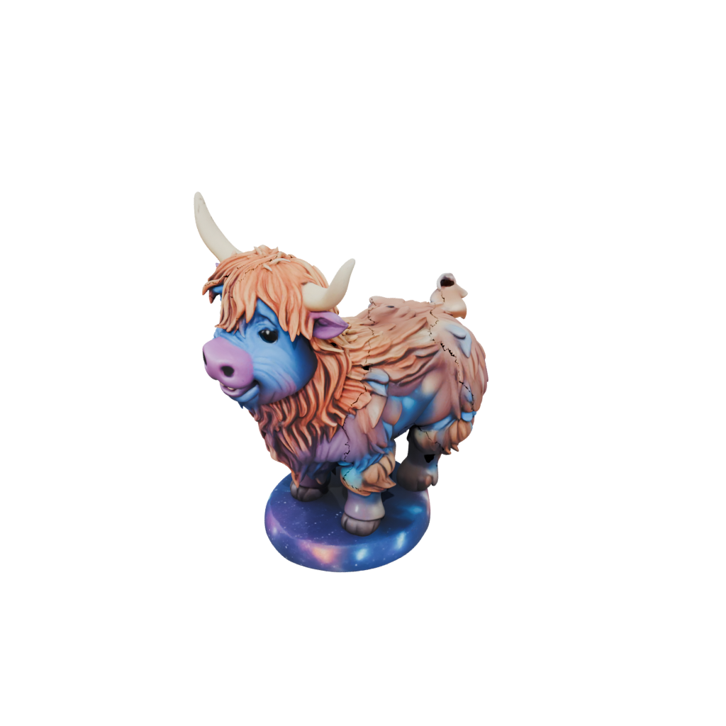 Galaxy Kawaii Flexi Highland Cow