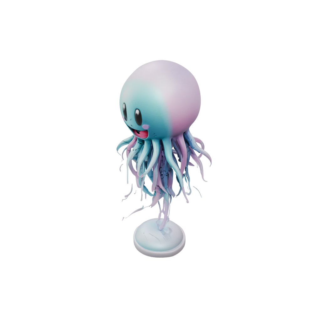 Galaxy Kawaii Flexi Jellyfish