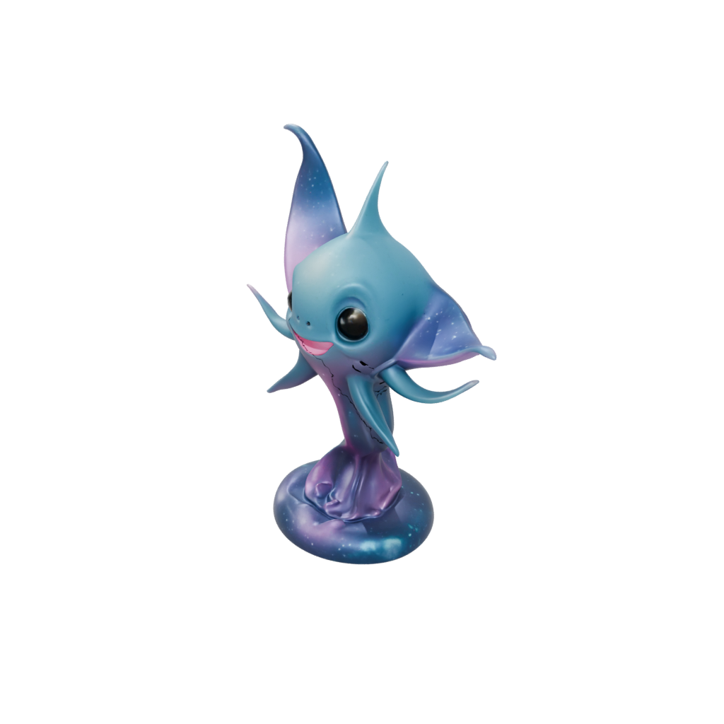 Galaxy Kawaii Flexi Manta Ray