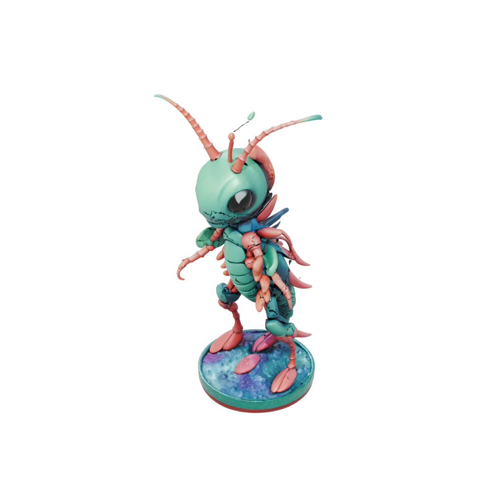 Galaxy Kawaii Flexi Mantis Shrimp