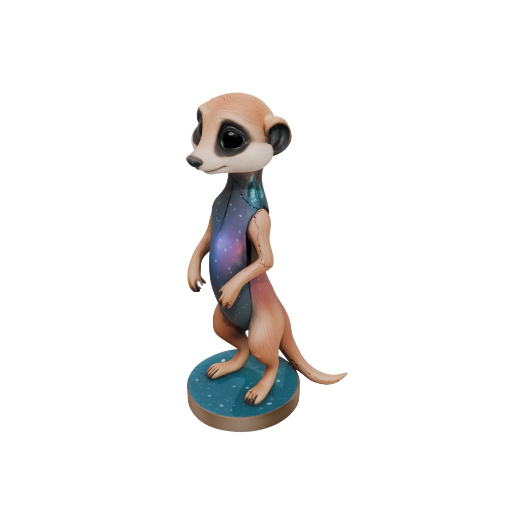 Galaxy Kawaii Flexi Meerkat