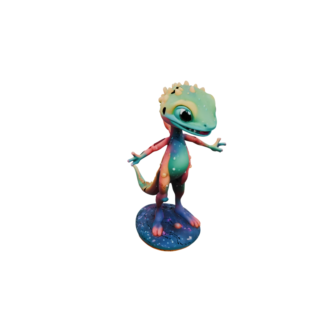Galaxy Kawaii Flexi Newt