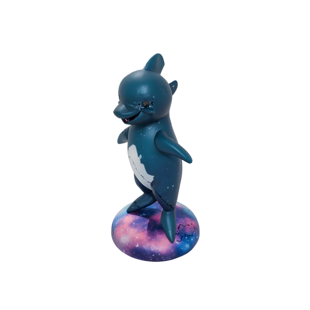 Galaxy Kawaii Flexi Orca Whale