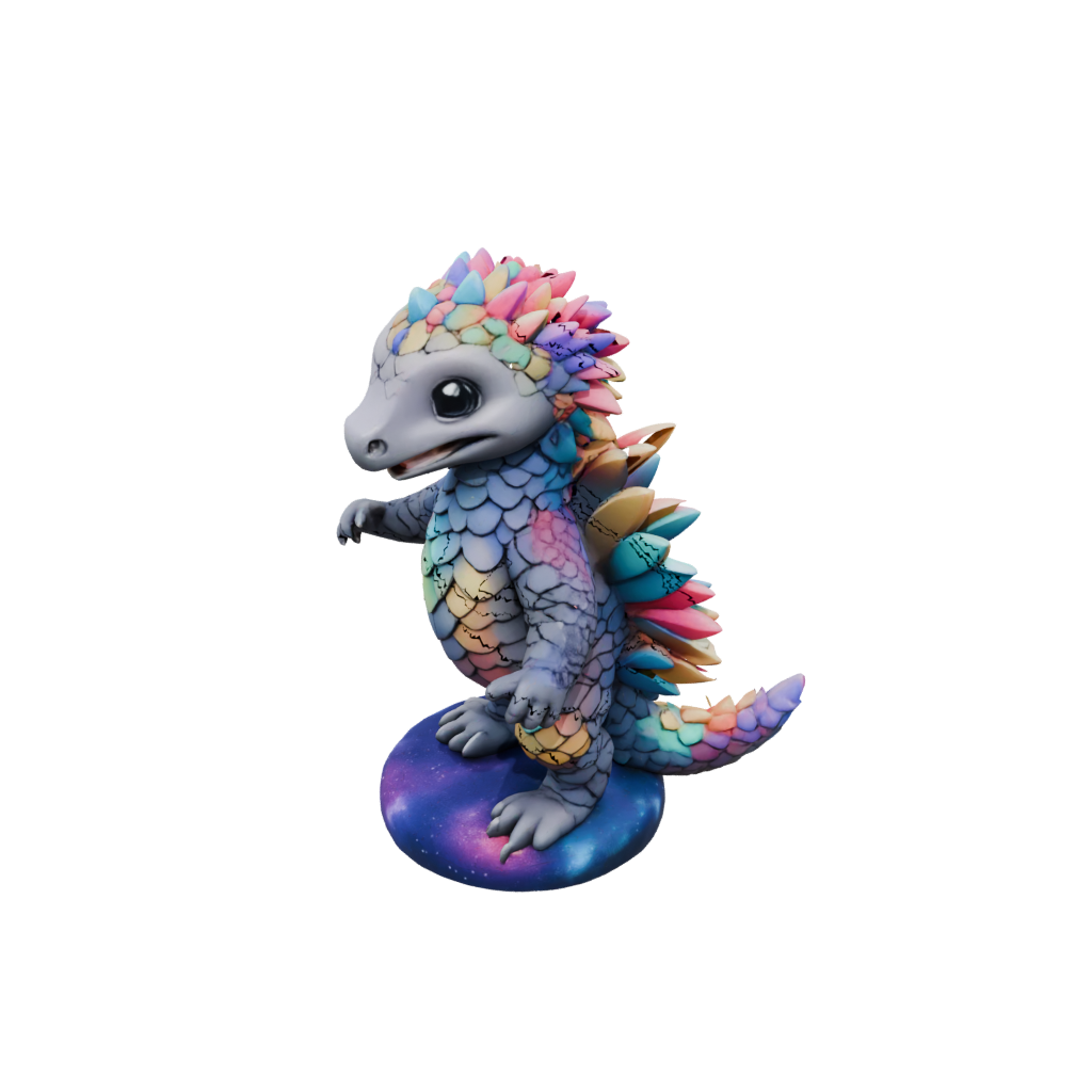 Galaxy Kawaii Flexi Pangolin