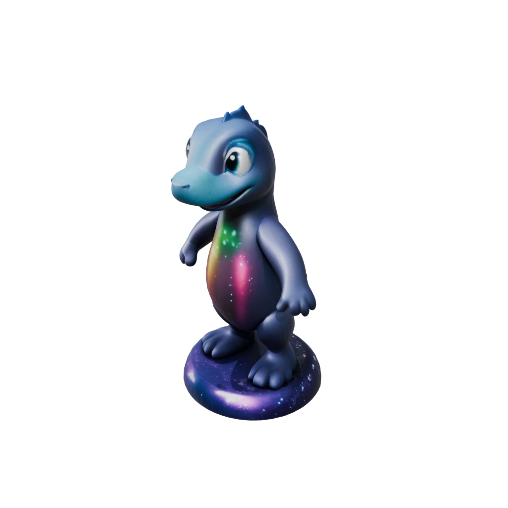 Galaxy Kawaii Flexi Platypus