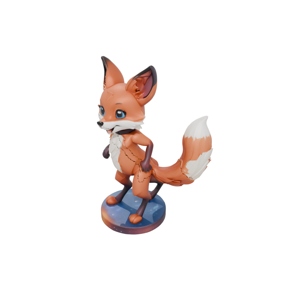 Galaxy Kawaii Flexi Red Fox