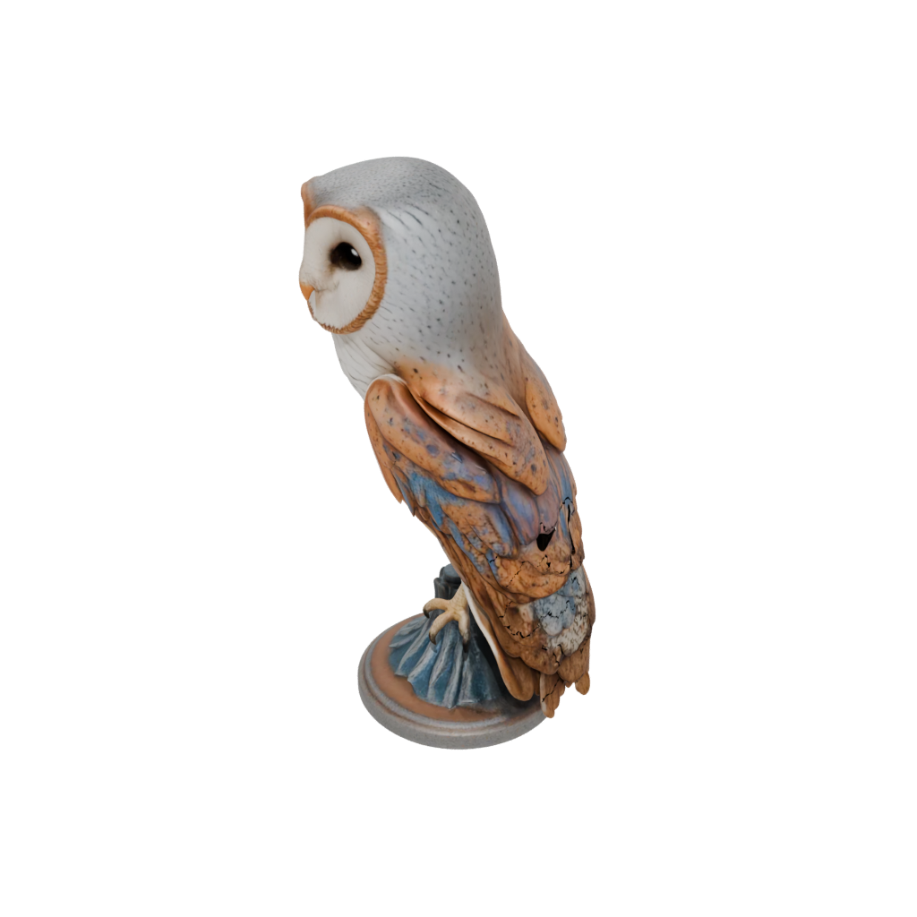 Galaxy Realistic Flexi Barn Owl