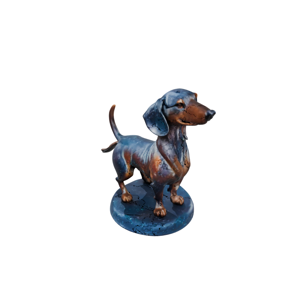 Galaxy Realistic Flexi Dachshund Dog
