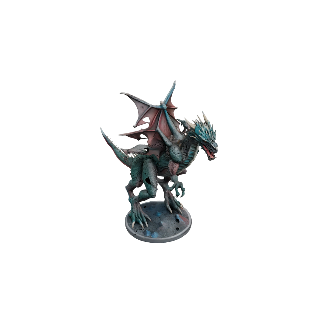 Galaxy Realistic Flexi Dragon