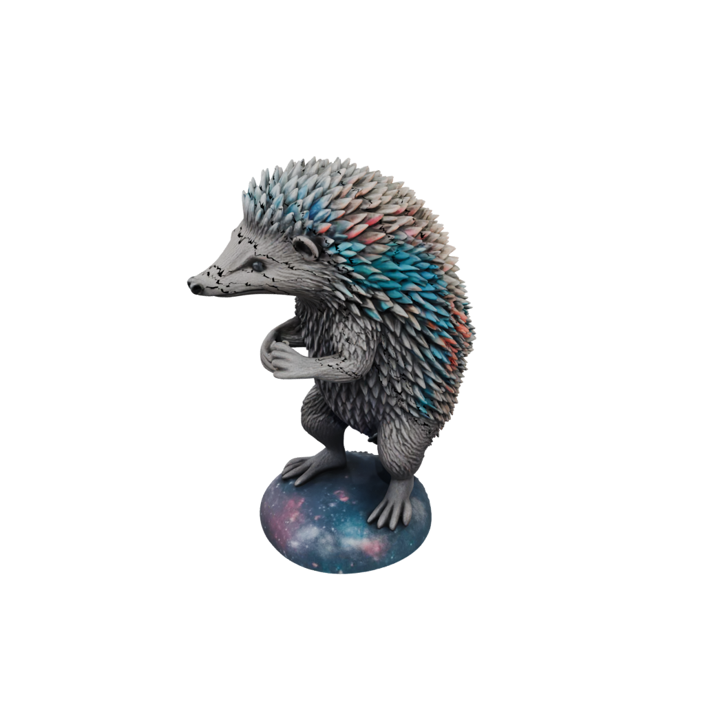 Galaxy Realistic Flexi Hedgehog