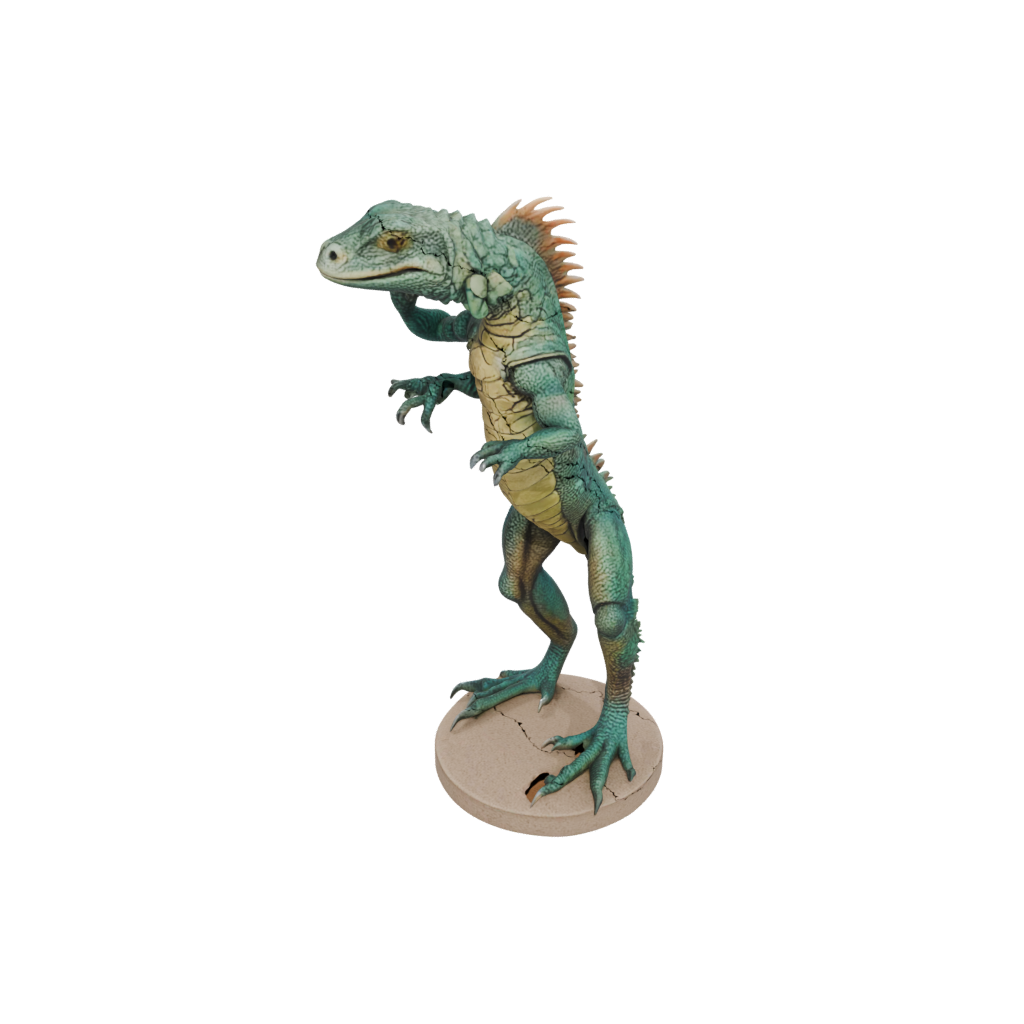 Galaxy Realistic Flexi Iguana