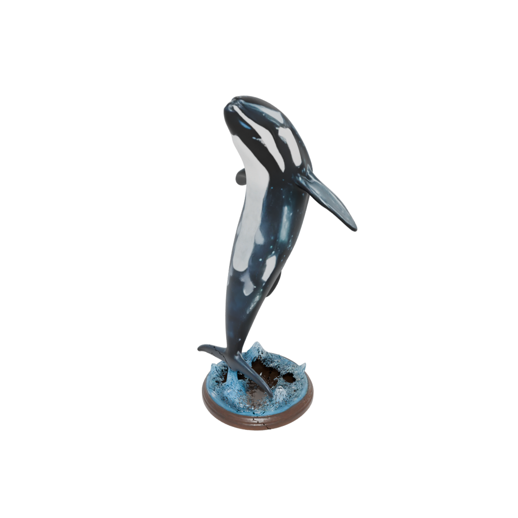 Galaxy Realistic Flexi Orca Whale