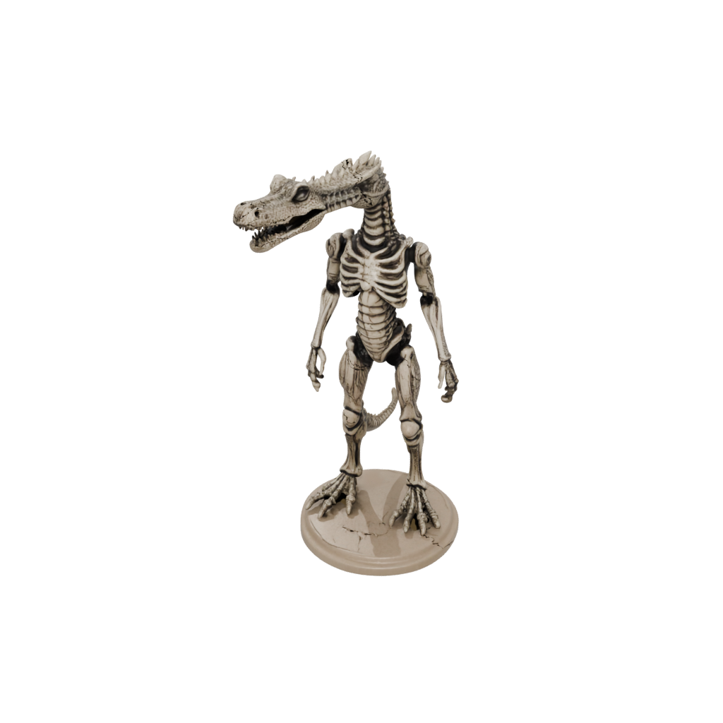 Galaxy Skeleton Flexi Crocodile