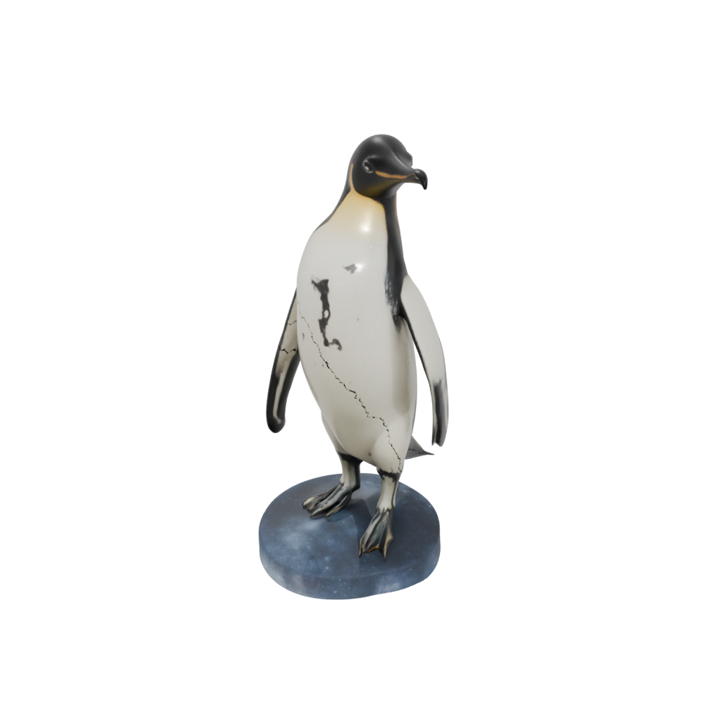 Galaxy Skeleton Flexi Emperor Penguin