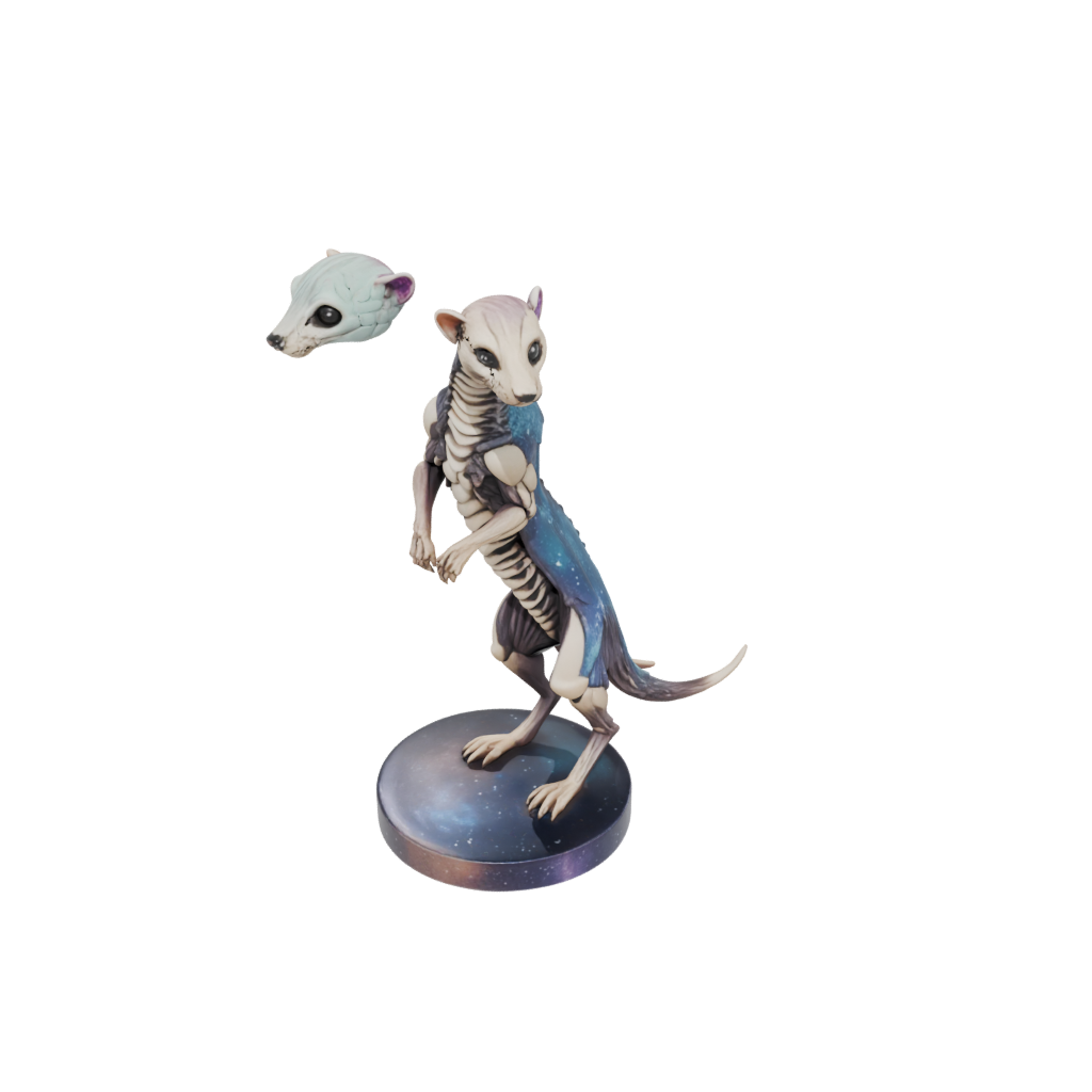 Galaxy Skeleton Flexi Ferret