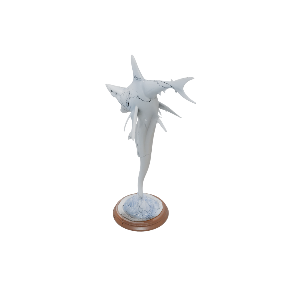Galaxy Skeleton Flexi Great White Shark