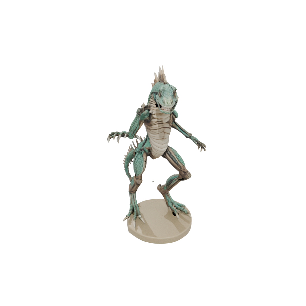 Galaxy Skeleton Flexi Iguana