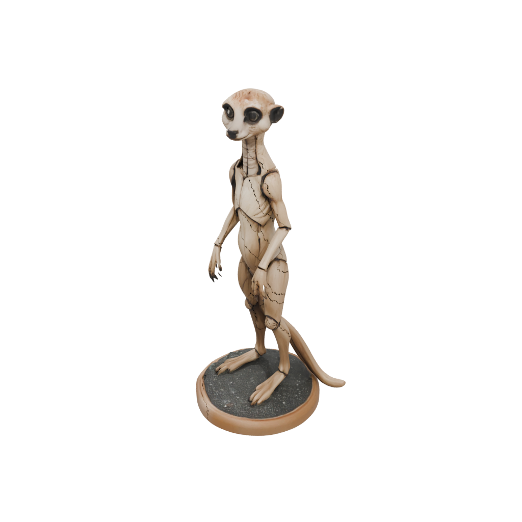 Galaxy Skeleton Flexi Meerkat