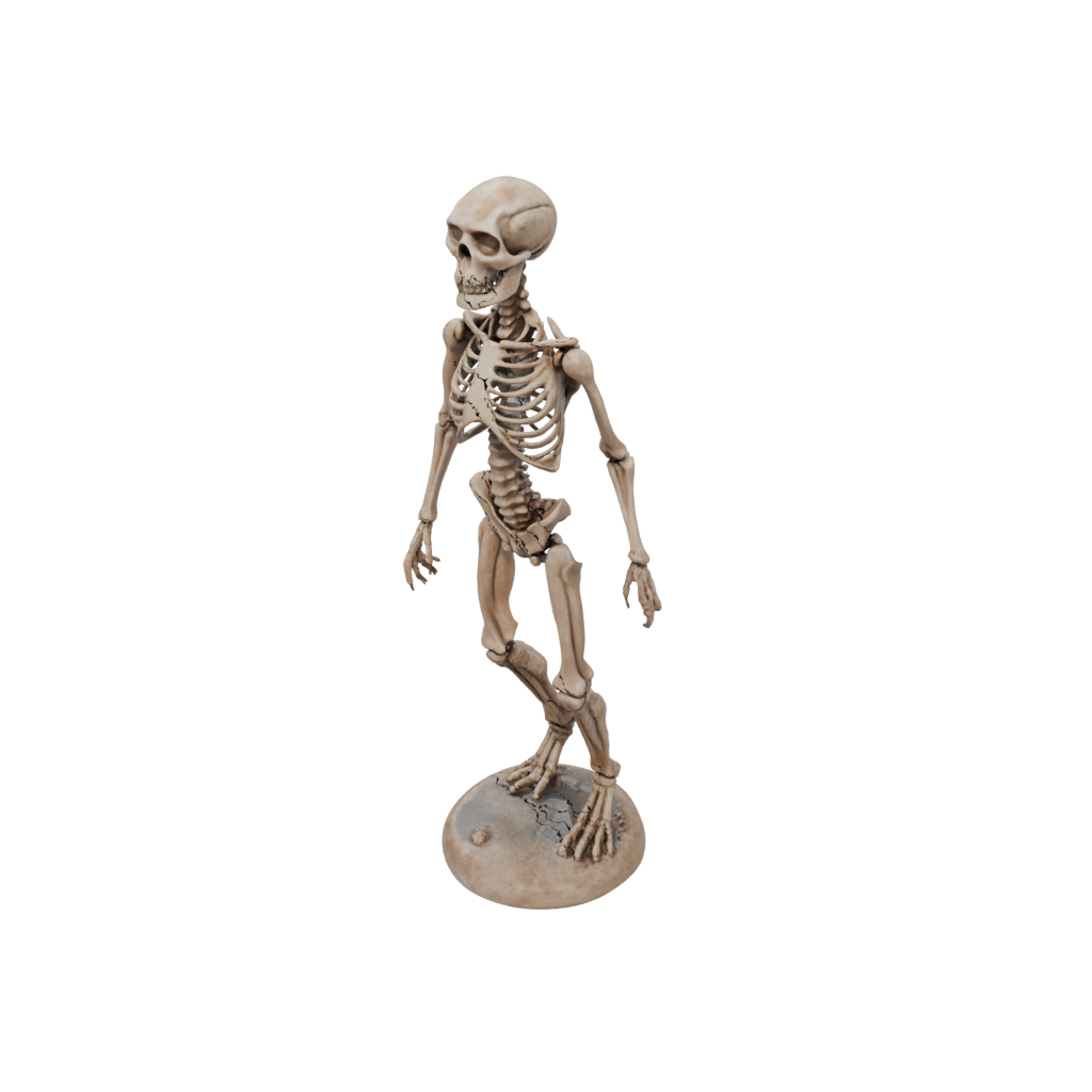 Galaxy Skeleton Flexi Newt