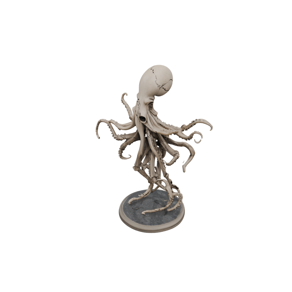 Galaxy Skeleton Flexi Octopus