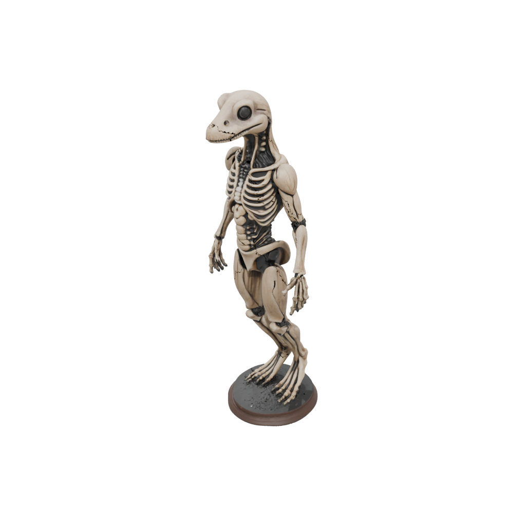 Galaxy Skeleton Flexi Platypus