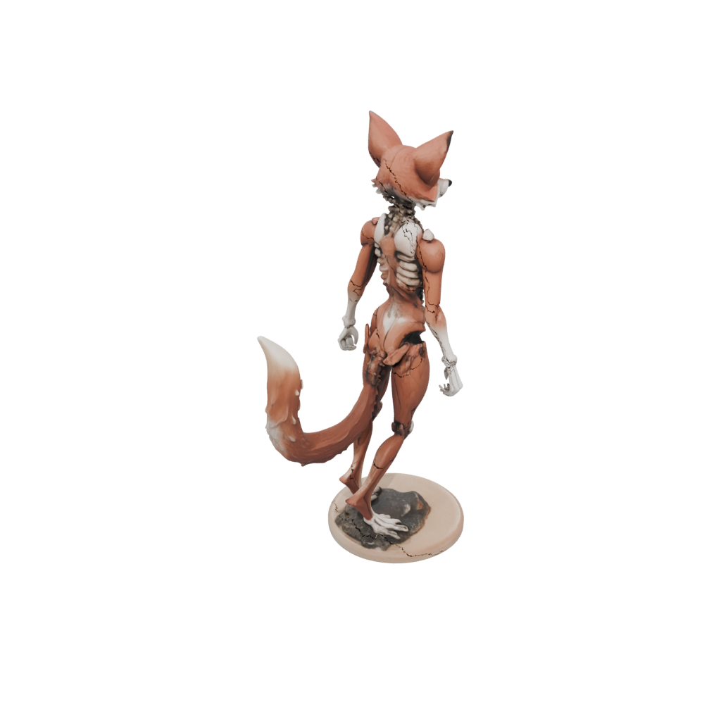 Galaxy Skeleton Flexi Red Fox