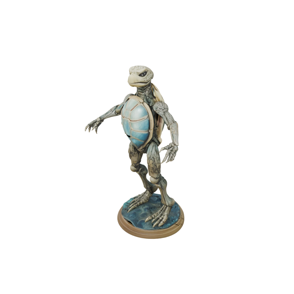 Galaxy Skeleton Flexi Sea Turtle
