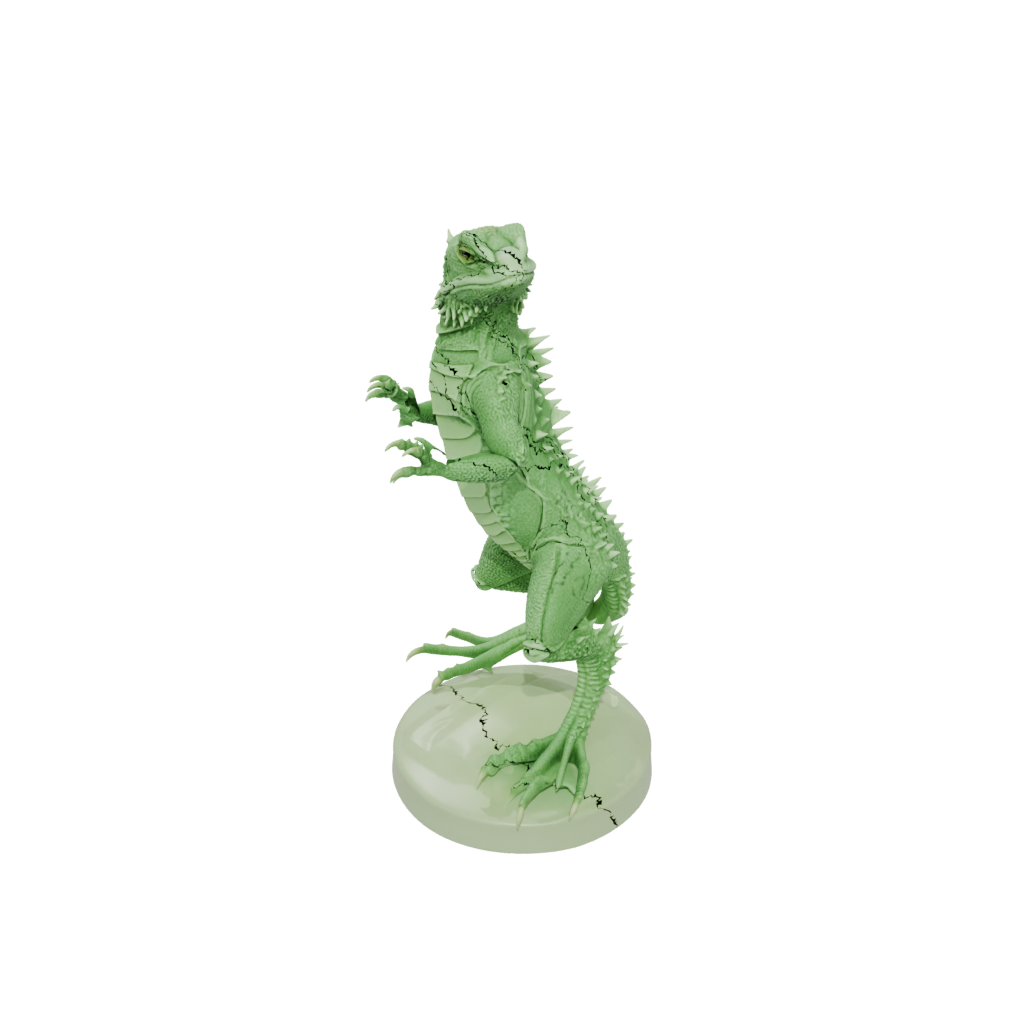 Glow Armored Flexi Bearded Dragon