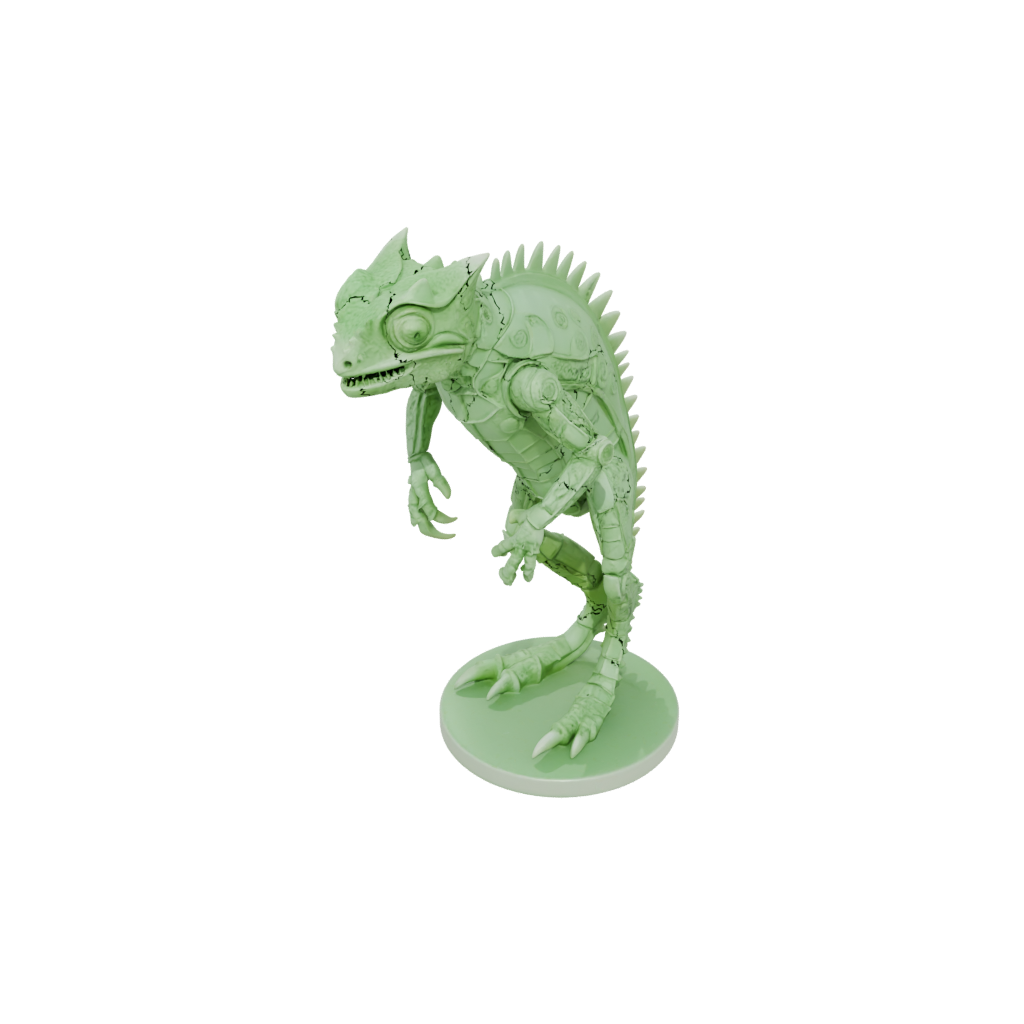 Glow Armored Flexi Chameleon