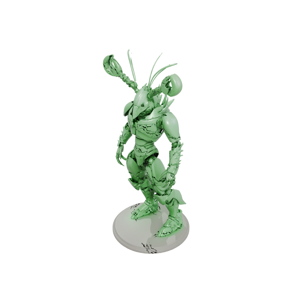 Glow Armored Flexi Lobster