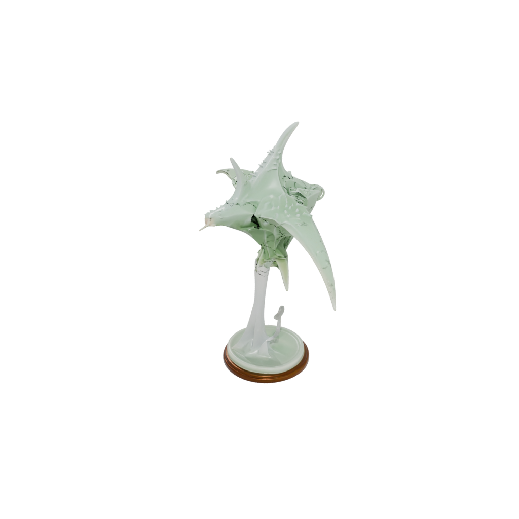 Glow Armored Flexi Manta Ray