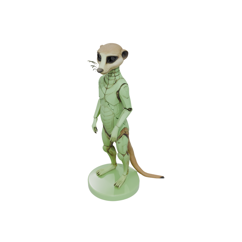 Glow Armored Flexi Meerkat