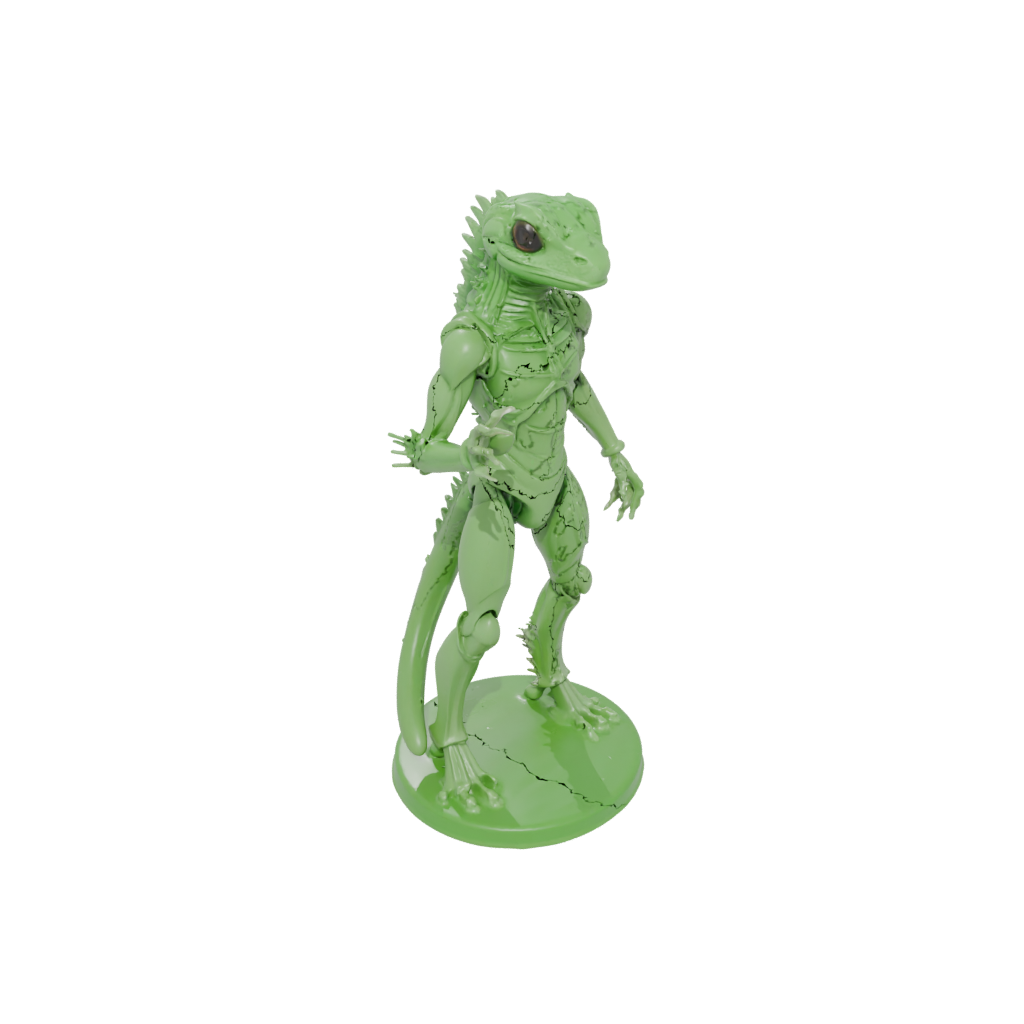 Glow Armored Flexi Newt