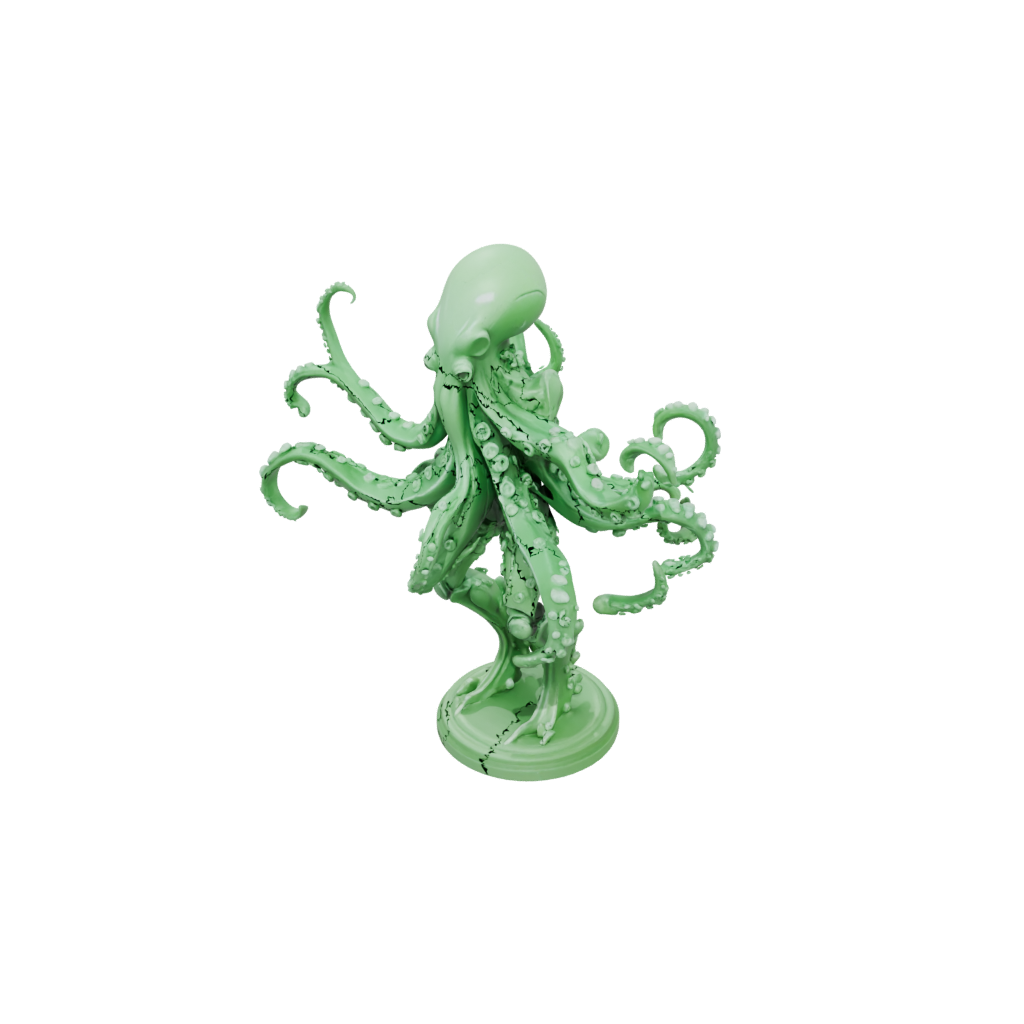 Glow Armored Flexi Octopus