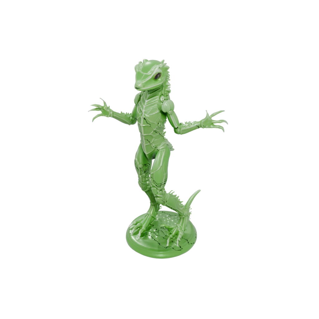 Glow Armored Flexi Salamander