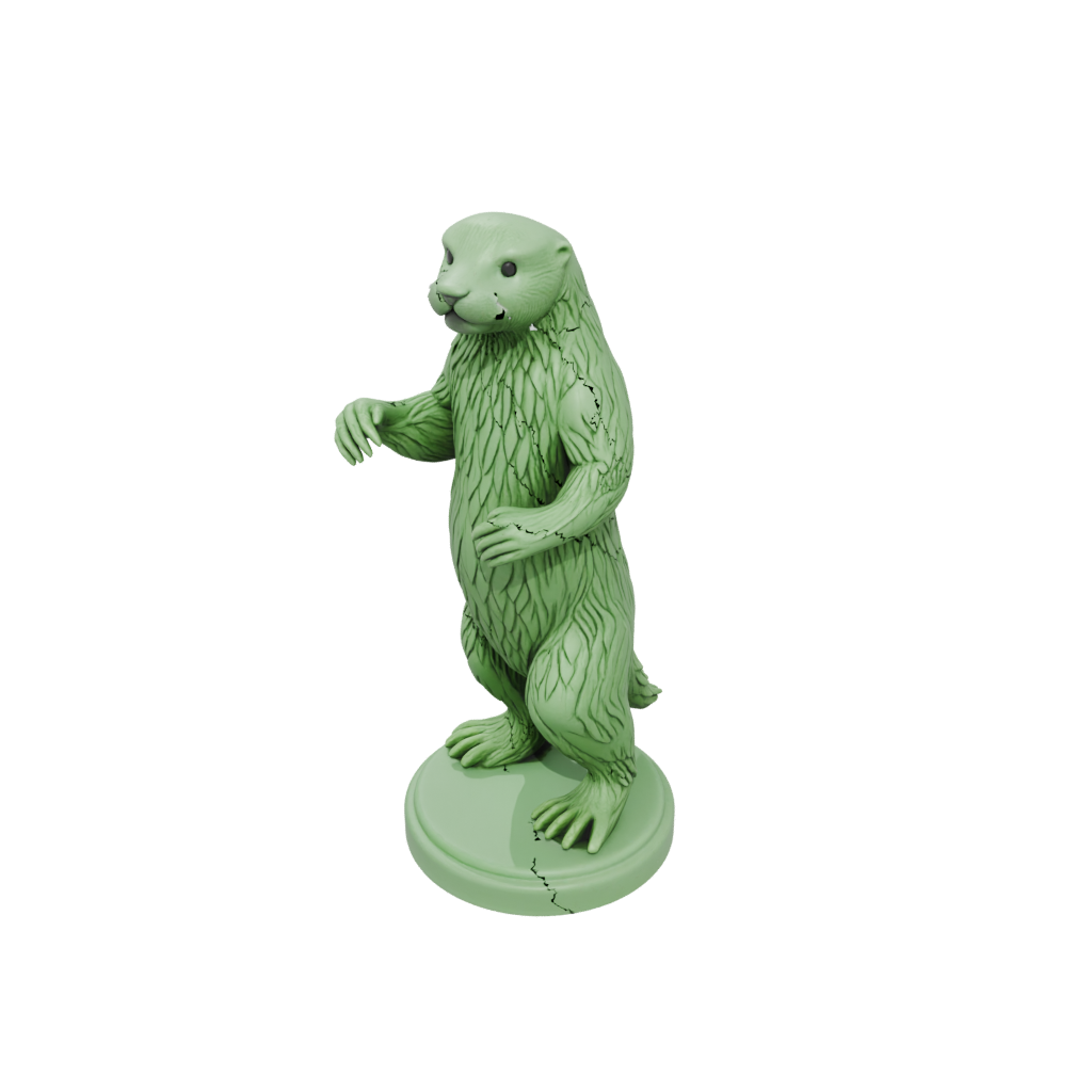 Glow Armored Flexi Sea Otter