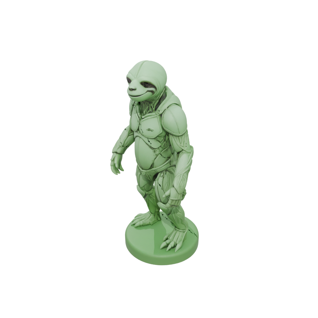 Glow Armored Flexi Sloth