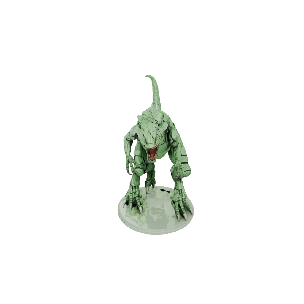 Glow Armored Flexi Tyrannosaurus Rex