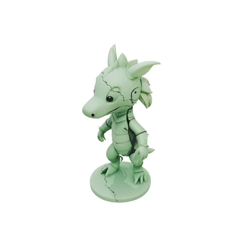 Glow Chibi Flexi Anteater