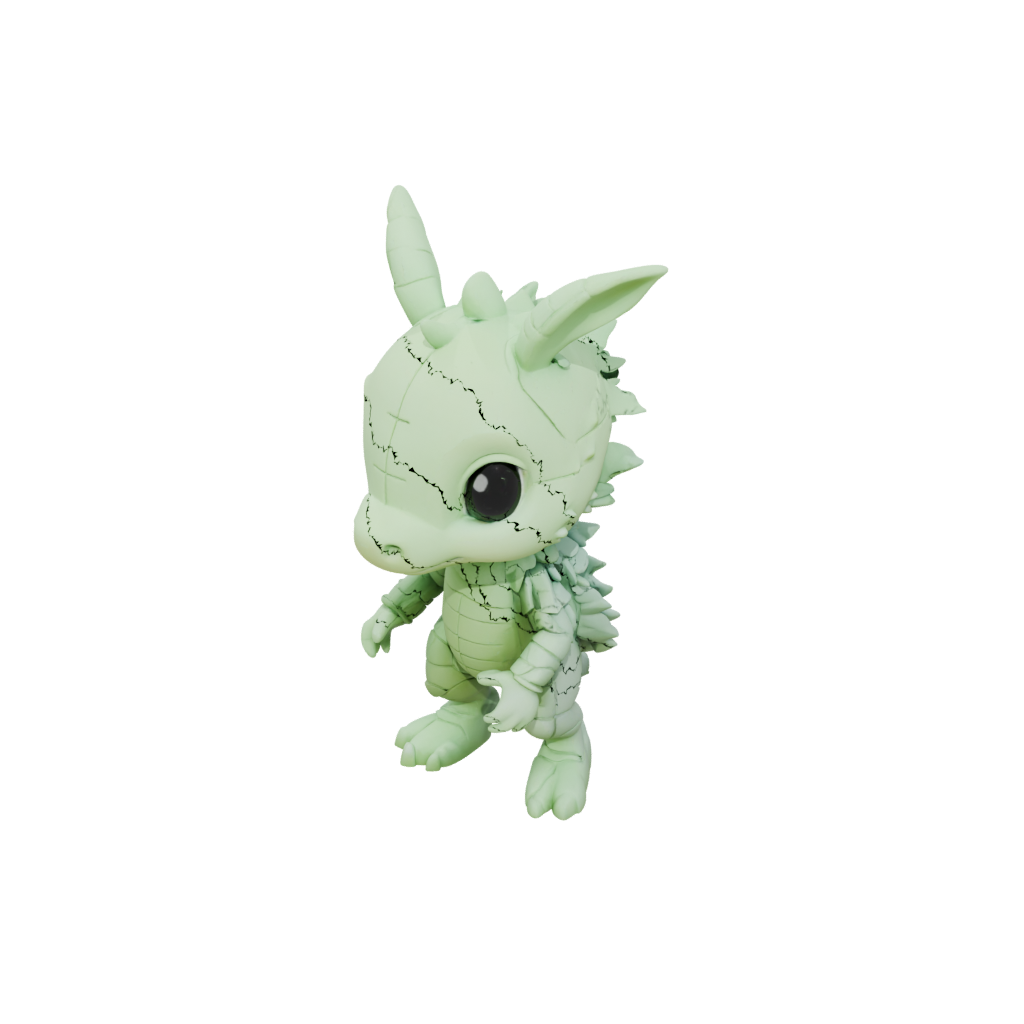 Glow Chibi Flexi Armadillo