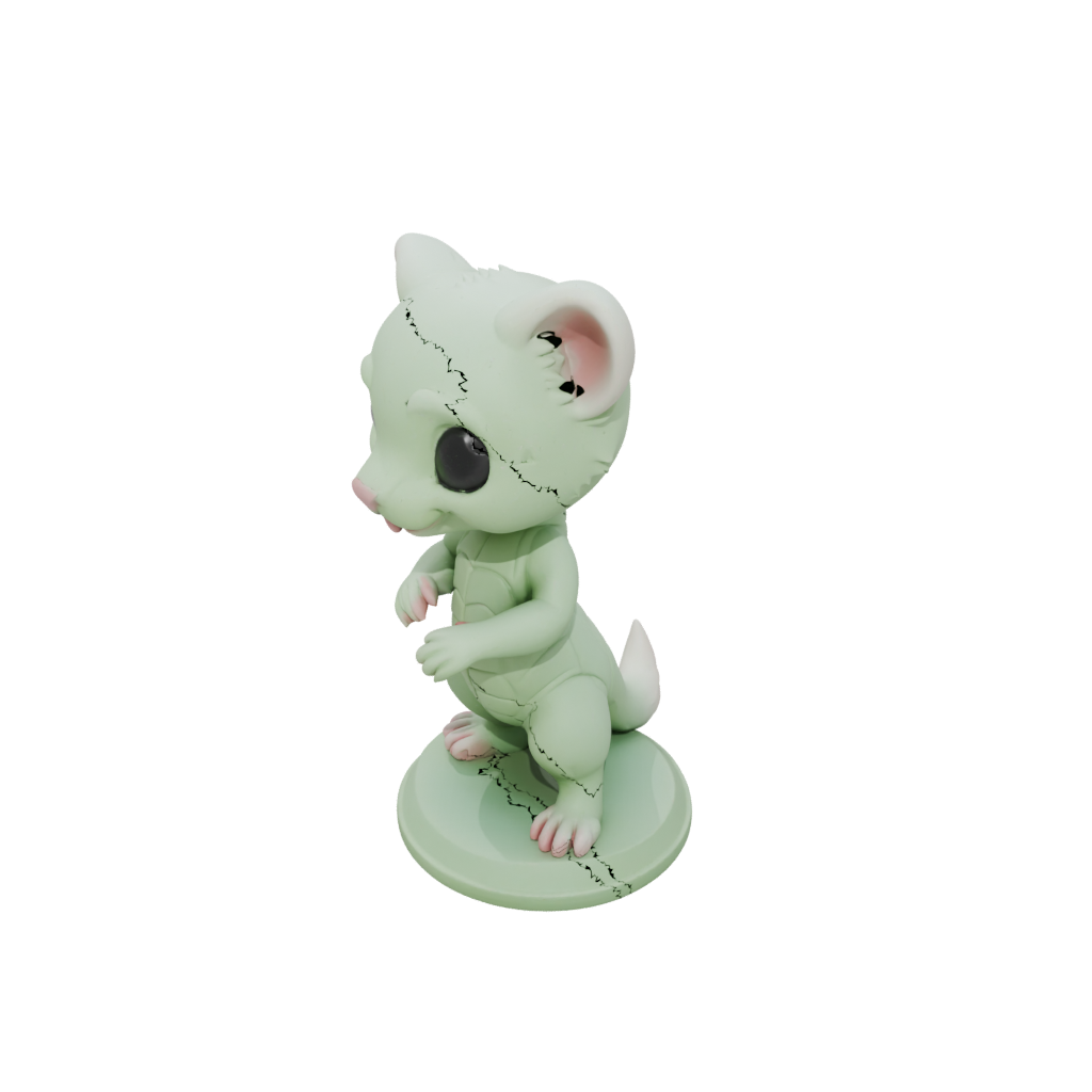 Glow Chibi Flexi Ferret