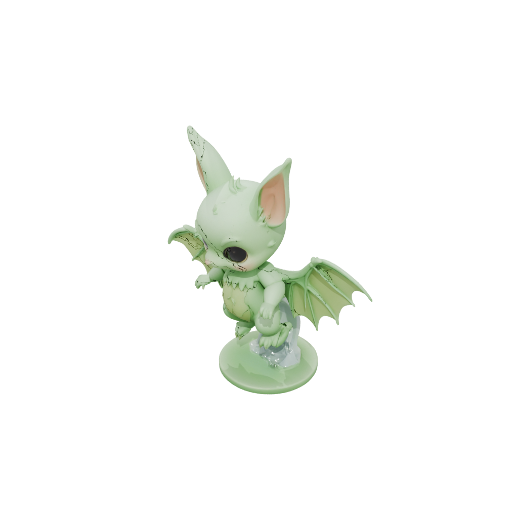 Glow Chibi Flexi Fruit Bat