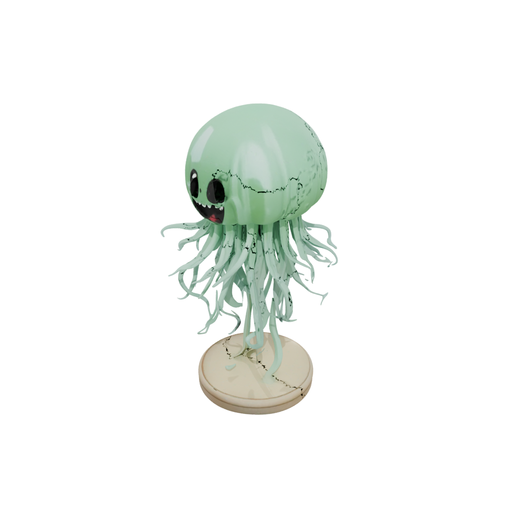 Glow Chibi Flexi Jellyfish