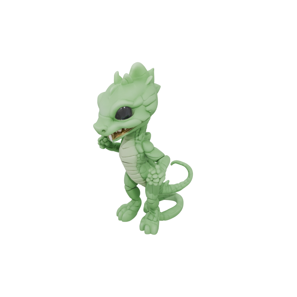 Glow Chibi Flexi King Cobra