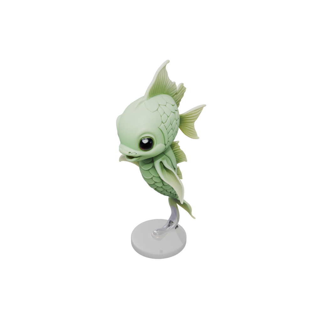 Glow Chibi Flexi Koi Fish