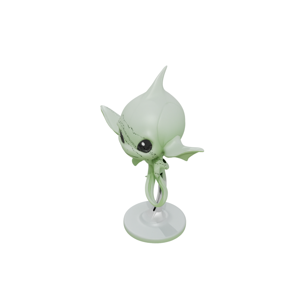 Glow Chibi Flexi Manta Ray